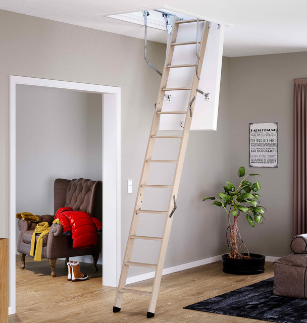 Loft ladder clickFIX® thermo 