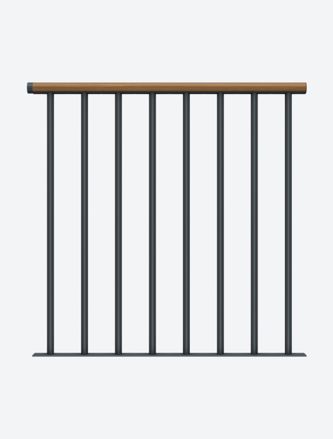 Landing banister CLASSIC 