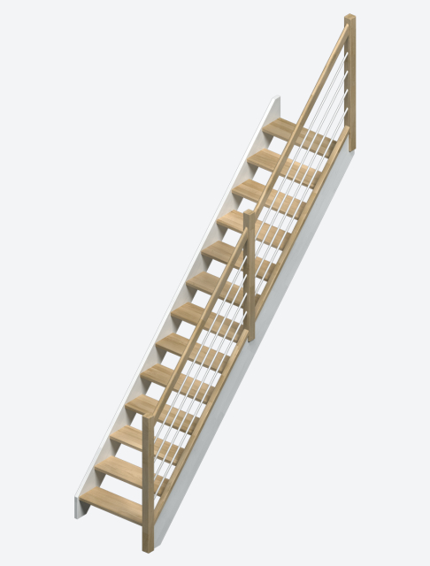 Staircase HELSINKI white White