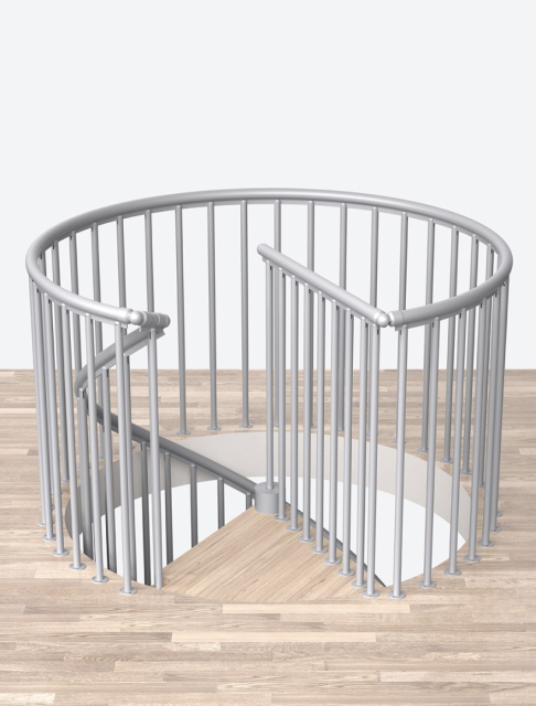 Landing banister spiral CLASSIC-ROUND 