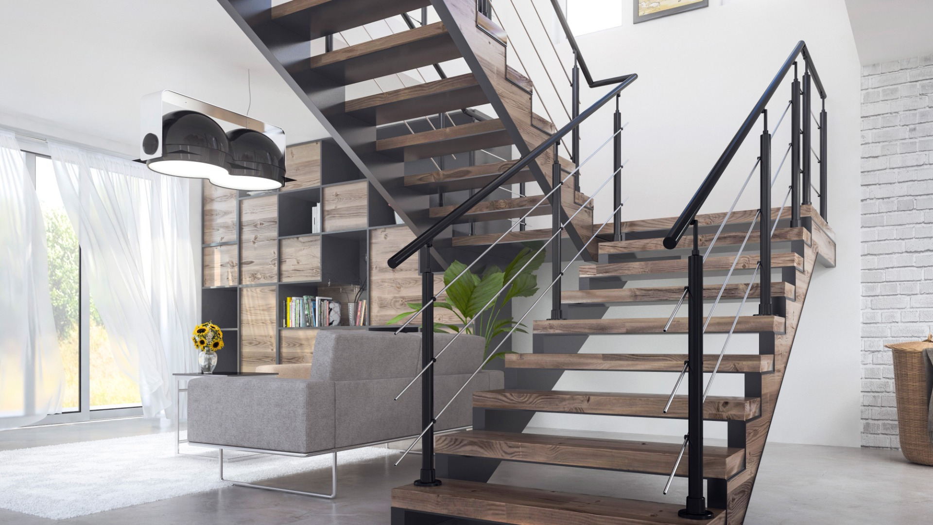Balustrade kit PRO 3 Anthracite 