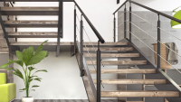 Balustrade kit PRO 3 Anthracite 